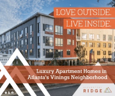 A graphic design example of Broadstone Ridge apartments.