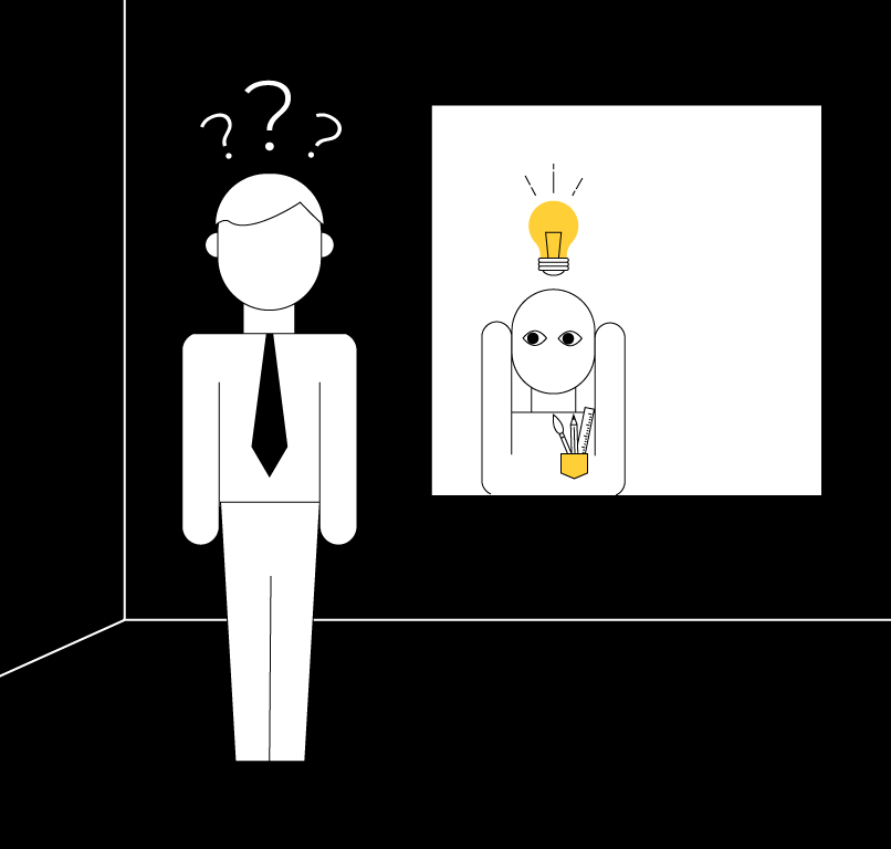 Branding and Design DIY Tips | Image of Confused Man